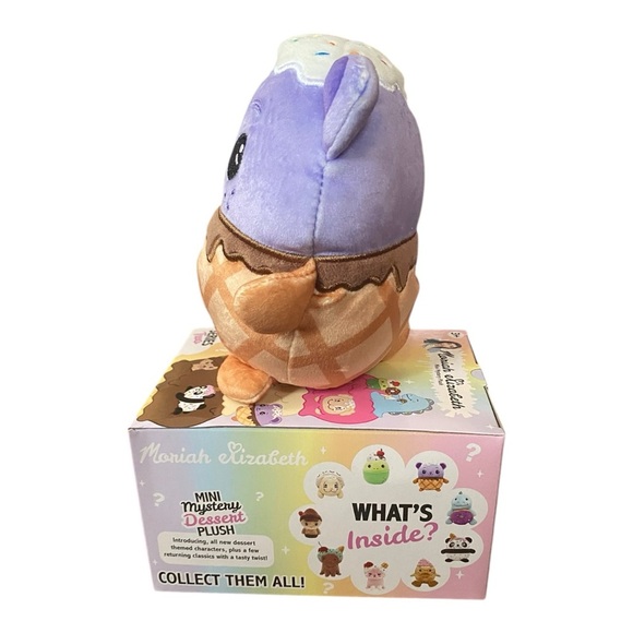 Moriah Elizabeth Mini Dessert Mystery Plush Series 2 Scoopsie Collectible Toy - Picture 3 of 6
